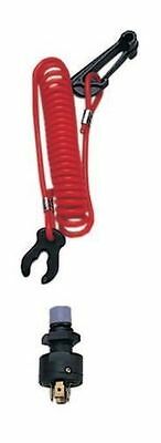Marine Boat Kill Safety Switch Universal Coil Lanyard Fast Shipping