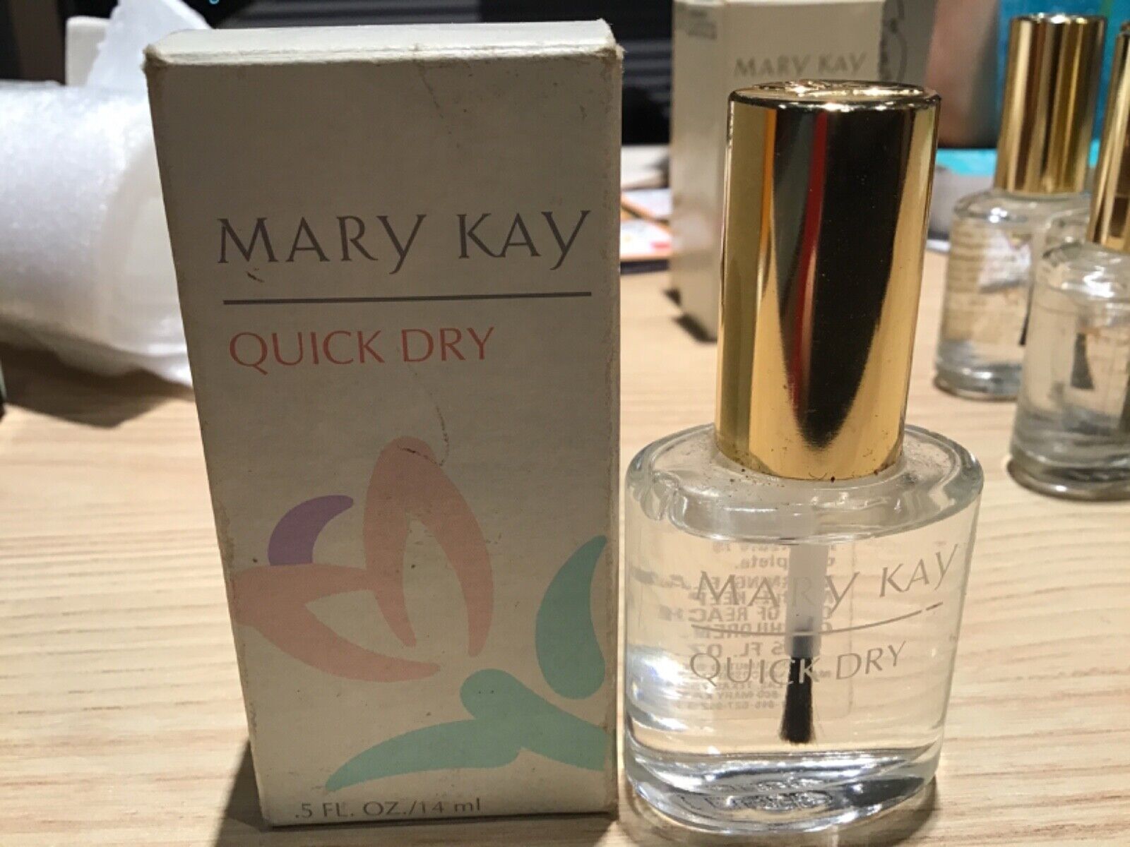Mary Kay QUICK DRY  - .5 FL Oz - NWOB, READ