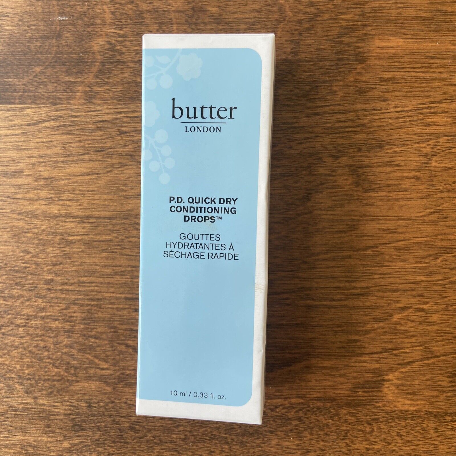 Butter London P.D. Quick Dry Conditioning Drops 0.33 fl. ox. NIB Sealed