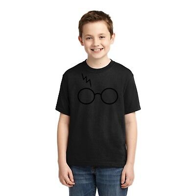 Harry Potter Glasses Boys Movie T Shirt Funny Hogwarts Gryffindor Novelty Tee